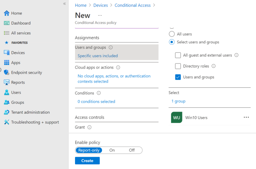 Block Access to Microsoft 365 Resources from Unmanaged Windows Device